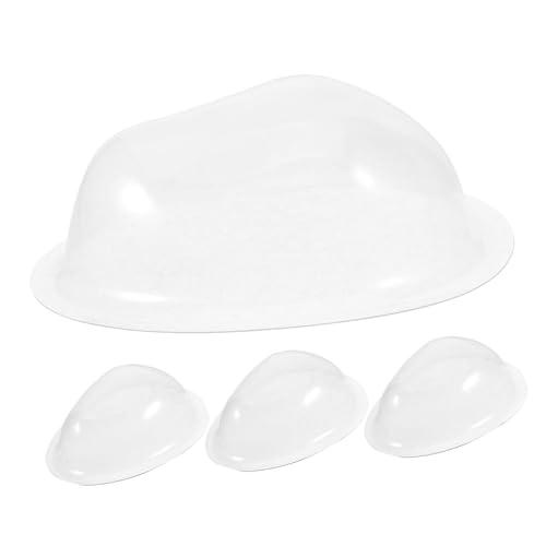 Kisangel 4 Stück Puppenmaske Mini Make Up Mini Spielzeugmaske Wiederverwendbar Mini Puppe Übernachtungspuppe DIY Puppenzubehör Puppen Gesichtsschutzmaske Gesichtszubehör Für von Kisangel