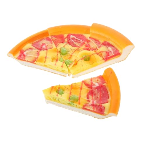 Kisangel 4 Stück Realistische Käsepizzascheiben Modell Pu Fake Pizza Simulation Pizza Rollenspiel Spielzeug Pizza Essen Foto Requisiten Für Kinder Spielküche Heimdekoration Kisangel 4 Stück Realistische Käsepizzascheiben Modell Pu Fake Pizza Simulation Pizza Rollenspiel Spielzeug Pizza Essen Foto Requisiten Für Kinder Spielküche Heimdekoration von Kisangel