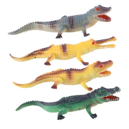 Kisangel 4 Stück Realistisches Alligator Modellspielzeug für Kognitive Lernspielzeuge für Jungen und Mädchen Ab Jahren Gelb Grün Kisangel 4 Stück Realistisches Alligator Modellspielzeug für Kognitive Lernspielzeuge für Jungen und Mädchen Ab Jahren Gelb Grün von Kisangel