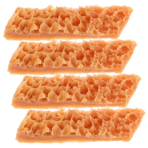 Kisangel 4 Stück Realistisches Faux Food Modell für Rindertripe Dekorative Simulation für Restaurantdisplay Fotografie und Kreative Inszenierung Langlebig und Pflegeleicht von Kisangel