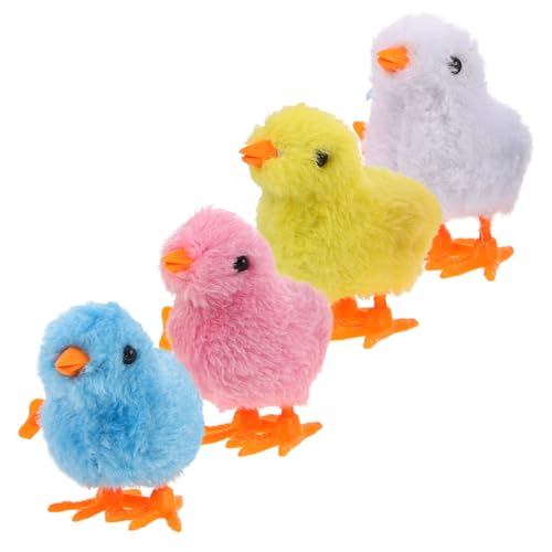 Kisangel 4stücke Aufziehbare Küken Realistische Plüsch Küken Für Ostern Interaktives Spielzeug Für Sicher Und Spaßig Osterdekoration Und Partygeschenk Kisangel 4stücke Aufziehbare Küken Realistische Plüsch Küken Für Ostern Interaktives Spielzeug Für Sicher Und Spaßig Osterdekoration Und Partygeschenk von Kisangel