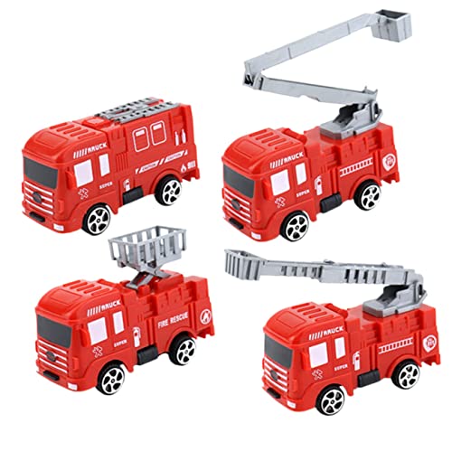 Kisangel Feuerwehrauto Spielzeug Kuchen Backen Ornamente Feuerwehrauto Für Kinderparty von Kisangel