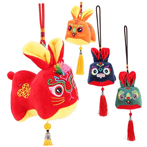 Kisangel 4 Stück Stofftier-Maskottchen- Puppe Knuddelig Plüschmodell Gefüllte Hasen Kaninchen Plüschtier Nettes Plüschspielzeug Mini Stoffhase Hase Plüsch Figur Pp Baumwolle Kisangel 4 Stück Stofftier-Maskottchen- Puppe Knuddelig Plüschmodell Gefüllte Hasen Kaninchen Plüschtier Nettes Plüschspielzeug Mini Stoffhase Hase Plüsch Figur Pp Baumwolle von Kisangel