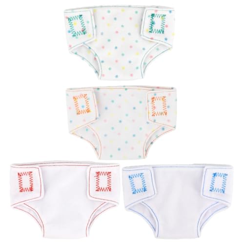 Kisangel 4 Stück Stoffwindeln Für Minipuppen Dolly Accessoires Für Mädchen Aus Stoff Mädchen Kisangel 4 Stück Stoffwindeln Für Minipuppen Dolly Accessoires Für Mädchen Aus Stoff Mädchen von Kisangel