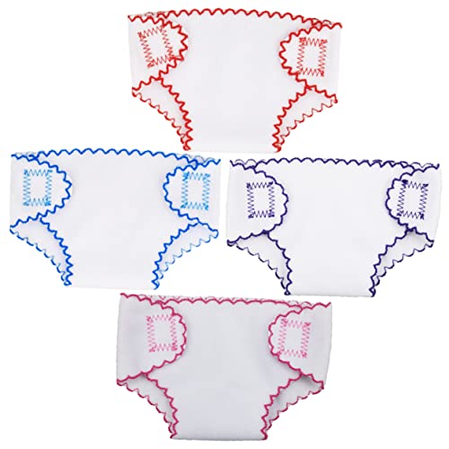 Kisangel 4 Stück Stoffwindeln für Minipuppen süß Babypuppenwindeln winzig Attrappe Zubehör Probieren Sie Windeln Miniaturwindeln Dolly Windeln -Babywindeln Kisangel 4 Stück Stoffwindeln für Minipuppen süß Babypuppenwindeln winzig Attrappe Zubehör Probieren Sie Windeln Miniaturwindeln Dolly Windeln -Babywindeln von Kisangel