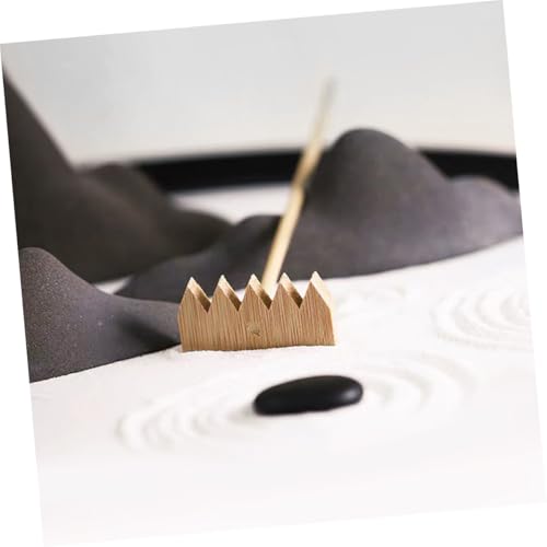 Kisangel 4 Stück Teiliges Bambus Mini rechen für Sandtisch Dekoration Zen Garten Sandspielzeug DIY Sandkunst Zubehör für Schreibtisch und Garten Kisangel 4 Stück Teiliges Bambus Mini rechen für Sandtisch Dekoration Zen Garten Sandspielzeug DIY Sandkunst Zubehör für Schreibtisch und Garten von Kisangel