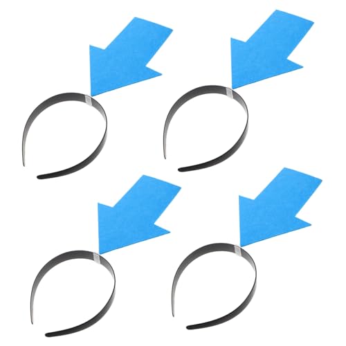 Kisangel 4 Stück Teiliges Haarreif- Wiederverwendbare Party-haaraccessoires mit Lustigem Design als Foto-requisite für Halloween Weihnachten Geburtstage und Festliche Gruppenfeiern von Kisangel