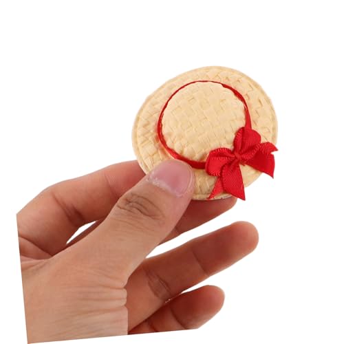 Kisangel 4 Stück Teiliges Handgewebte Mini Strohhüte für Puppen Kleine Vielseitige Bastel-deko-Kappen DIY-projekte Puppenhaus Kreative Partyaccessoires Kisangel 4 Stück Teiliges Handgewebte Mini Strohhüte für Puppen Kleine Vielseitige Bastel-deko-Kappen DIY-projekte Puppenhaus Kreative Partyaccessoires von Kisangel
