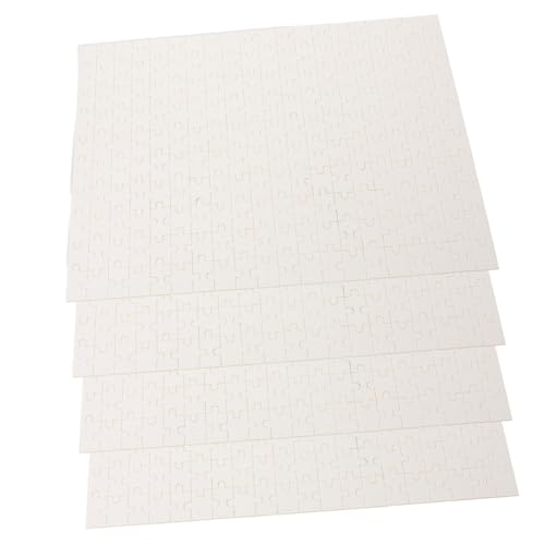 Kisangel 4 Stück Teiliges Holz Sublimationspuzzle Blanko Puzzleteile zum Bemalen Hitzebeständig für Heat Press Transfer DIY Bastelspielzeug für Erwachsene Kisangel 4 Stück Teiliges Holz Sublimationspuzzle Blanko Puzzleteile zum Bemalen Hitzebeständig für Heat Press Transfer DIY Bastelspielzeug für Erwachsene von Kisangel