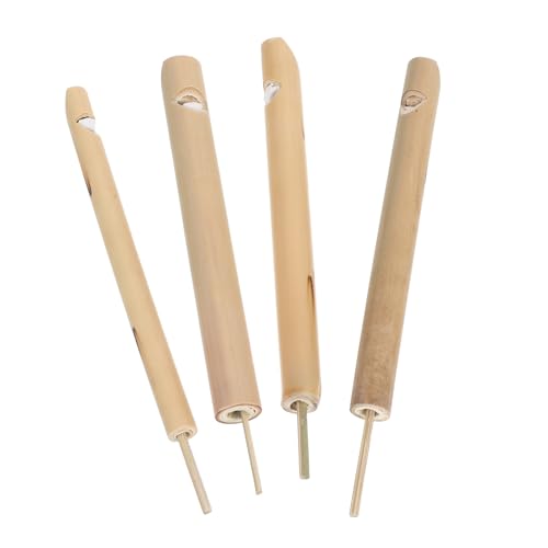 Kisangel 4 Stück Teiliges Holz Vogelpfeifen Musikspielzeug Pädagogisch Robuste Vogelrufflöten Kreatives Outdoor für Jungen und Mädchen Kisangel 4 Stück Teiliges Holz Vogelpfeifen Musikspielzeug Pädagogisch Robuste Vogelrufflöten Kreatives Outdoor für Jungen und Mädchen von Kisangel