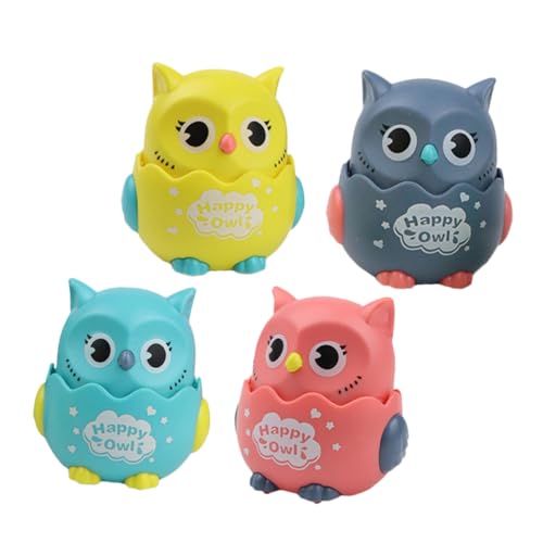 Kisangel 4 Stück Teiliges Karton Eulen Sliding Auto für Frühe Pädagogische Langlebiges Kunststoffmaterial Sicher und Stoßfest für Kleinkinder Ab Monaten Kisangel 4 Stück Teiliges Karton Eulen Sliding Auto für Frühe Pädagogische Langlebiges Kunststoffmaterial Sicher und Stoßfest für Kleinkinder Ab Monaten von Kisangel