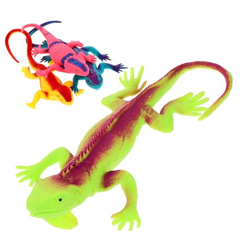 Kisangel 4 Stück Teiliges Künstliches Eidechsen Realistische Lizard Modelle für Kreative und Sichere Spielzeuge Eltern Interaktion Farblich Wechselnd Langlebig Zufällige Kisangel 4 Stück Teiliges Künstliches Eidechsen Realistische Lizard Modelle für Kreative und Sichere Spielzeuge Eltern Interaktion Farblich Wechselnd Langlebig Zufällige von Kisangel