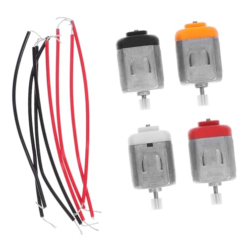Kisangel 4 Stück Teiliges Mini Dc Motoren für Ferngesteuerte Spielzeugautos Langlebig Kompakt Einfach zu Montieren für Hobby Bausätze und Elektrische Modellfahrzeuge Kisangel 4 Stück Teiliges Mini Dc Motoren für Ferngesteuerte Spielzeugautos Langlebig Kompakt Einfach zu Montieren für Hobby Bausätze und Elektrische Modellfahrzeuge von Kisangel