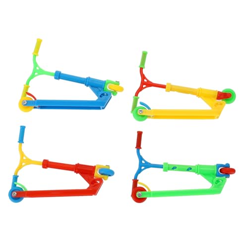 Kisangel 4 Stück Teiliges Mini Finger Skateboard Realistische Finger Scooter für Fingerkoordination und Fingertraining und Erwachsene und Raumdekoration Kisangel 4 Stück Teiliges Mini Finger Skateboard Realistische Finger Scooter für Fingerkoordination und Fingertraining und Erwachsene und Raumdekoration von Kisangel