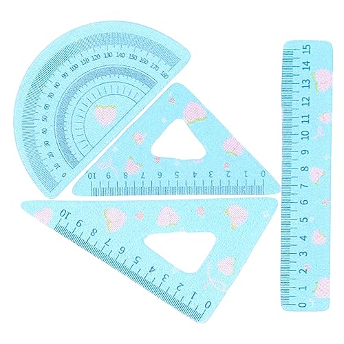 Kisangel 4 Stück Teiliges Mini Lineal Set aus Kunststoff Miniatur Ruler für Puppenhaus und Schulbedarf Zubehör für Kreatives Spiel und Lernhilfe Kisangel 4 Stück Teiliges Mini Lineal Set aus Kunststoff Miniatur Ruler für Puppenhaus und Schulbedarf Zubehör für Kreatives Spiel und Lernhilfe von Kisangel