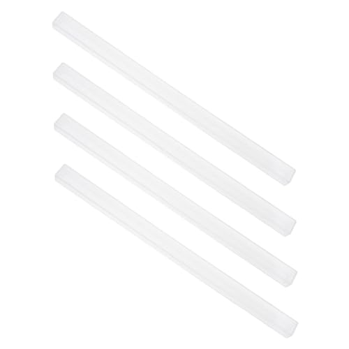 Kisangel 4 Stück Teiliges Mini Mahjong Halter aus Klarem Kunststoff rutschfeste Mahjong Fliesenhalter mit Fall Funktion Kompakte U Förmige Reise von Kisangel