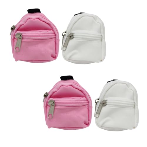 Kisangel 4 Stück Teiliges Mini Puppenrucksack aus Dekorative Schulranzen für DIY Puppen Realistische Miniatur Rücksäcke in Mischfarben für Puppenhaus Deko und Geschenk Kisangel 4 Stück Teiliges Mini Puppenrucksack aus Dekorative Schulranzen für DIY Puppen Realistische Miniatur Rücksäcke in Mischfarben für Puppenhaus Deko und Geschenk von Kisangel