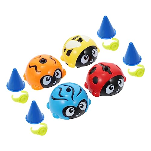 Kisangel 4 Stück Teiliges Outdoor Gyro Bunte Drehbare für Kreative Motorische Entwicklung Leichtes und Langlebiges Kinderspielzeug für Jungen und Mädchen von Kisangel