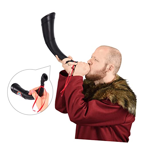 Kisangel 4 Stück Teiliges Piratenhorn aus Kunststoff Halloween Horn Gebrauchsfertig für Kostüm und Bühnenauftritte Leicht und Tragbar für Party und Rollenspiel Kisangel 4 Stück Teiliges Piratenhorn aus Kunststoff Halloween Horn Gebrauchsfertig für Kostüm und Bühnenauftritte Leicht und Tragbar für Party und Rollenspiel von Kisangel
