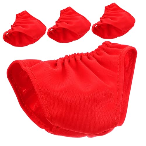 Kisangel 4 Stück Teiliges Puppenunterwäsche Panties für Puppen Klassisch Designte Unterhosen für Babypuppen Leichte Dekorative Puppenkleidung von Kisangel