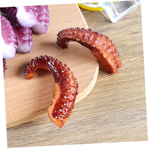 Kisangel 4 Stück Teiliges Realistische Kleine Künstliche Octopus Tentakel Deko Wiederverwendbare Meeresfrüchte Modelle für Tischdekoration Fotorequisiten Sushi und Grillpräsentationen Kisangel 4 Stück Teiliges Realistische Kleine Künstliche Octopus Tentakel Deko Wiederverwendbare Meeresfrüchte Modelle für Tischdekoration Fotorequisiten Sushi und Grillpräsentationen von Kisangel