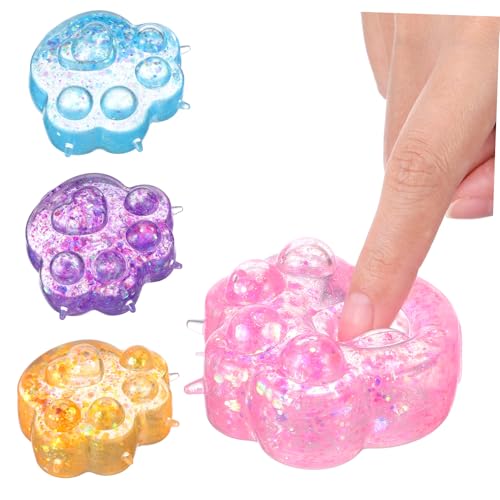 Kisangel 4 Stück Teiliges Squishy Katzenpfoten Realistische Kawaii Pfoten Quetschspielzeuge in Violett Blau Gelb Stressabbauend und Entspannend für Erwachsene Kisangel 4 Stück Teiliges Squishy Katzenpfoten Realistische Kawaii Pfoten Quetschspielzeuge in Violett Blau Gelb Stressabbauend und Entspannend für Erwachsene von Kisangel