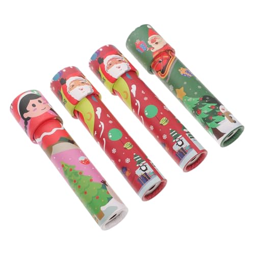 Kisangel 4 Stück Teiliges Weihnachts für Lustiges Lernspielzeug Sicheres Design für Geburtstagsfeiern und Feiertage Zufällige Designs von Kisangel