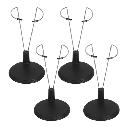 Kisangel 4 Stück Vielseitige Schwarze Puppenständer PVC-Leuchtstabständer Stabile Basis Für Actionfiguren Und Spielzeug 12–14 cm Höhe Für Schreibtischvitrinen Aufführungen Cosplay-Events Kisangel 4 Stück Vielseitige Schwarze Puppenständer PVC-Leuchtstabständer Stabile Basis Für Actionfiguren Und Spielzeug 12–14 cm Höhe Für Schreibtischvitrinen Aufführungen Cosplay-Events von Kisangel