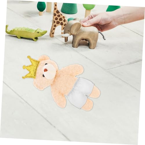 Kisangel 4 Stück Weiche Bären Shorts Plüsch Niedliche Bequeme Puppenwindeln Wiederverwendbar Passend für Kuscheltiere Einfach Anzuziehen Vielseitig für Verschiedene Jahreszeiten und von Kisangel