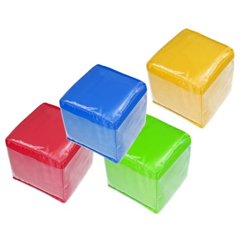 Kisangel 4 Stück Würfelspielzeug für Bildungsspiele Kinderwürfel Brettspiele Würfel Lernwürfel PVC Kisangel 4 Stück Würfelspielzeug für Bildungsspiele Kinderwürfel Brettspiele Würfel Lernwürfel PVC von Kisangel