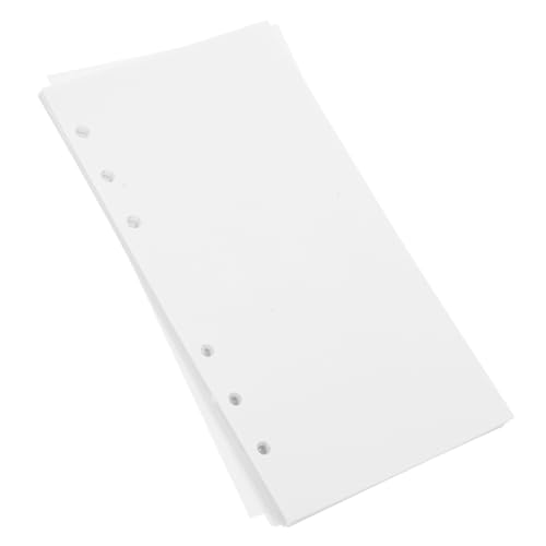 Kisangel 40 Blatt Papierhandbuch Veröffentlichen Aufkleber Veröffentlichungspapier Sammlungszubehör Sammelseite Sammelversorgung Weiß Trennpapier von Kisangel