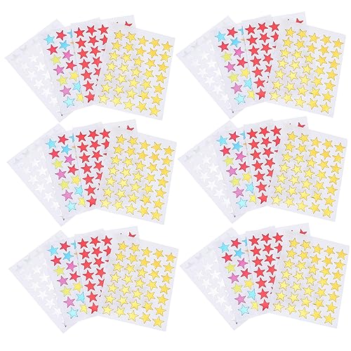 Kisangel 40 Blatt Pentagramm-Aufkleber Fünfzackige Sternaufkleber Klassenzimmer Aufkleber Sternaufkleber Für Belohnungsaufkleber Für Silberne Aufkleber Kisangel 40 Blatt Pentagramm-Aufkleber Fünfzackige Sternaufkleber Klassenzimmer Aufkleber Sternaufkleber Für Belohnungsaufkleber Für Silberne Aufkleber von Kisangel