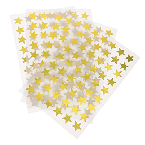 Kisangel 40 Blatt Selbstklebende Sternaufkleber für Belohnungen Dekorative Aufkleber für Partygeschenke und Motivationshilfe Sicher und Einfach zu Verwenden von Kisangel