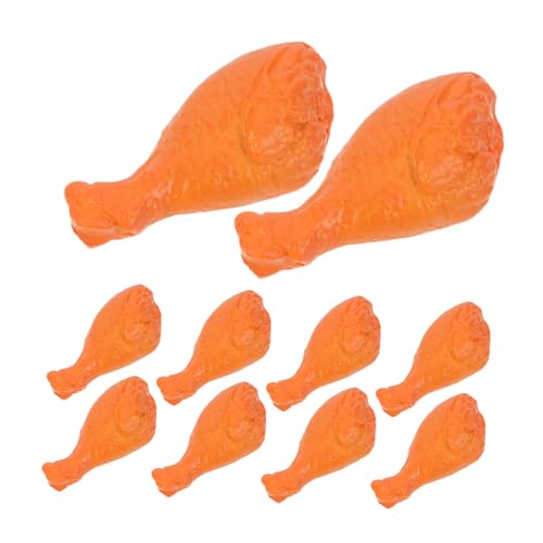 Kisangel 40 Stück Miniature Chicken Leg Figuren Realistische Simulierte Pouletkeulen Detailreiche Mini Food Accessoires für Puppenhaus und Kreative Spielszene Kisangel 40 Stück Miniature Chicken Leg Figuren Realistische Simulierte Pouletkeulen Detailreiche Mini Food Accessoires für Puppenhaus und Kreative Spielszene von Kisangel