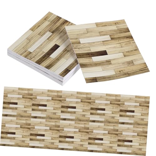 Kisangel 40 Stück Selbstklebende Holzmaserung Fliesen PVC Fliesen für Badezimmer Küche und Wohnräume Installieren Realistische Textur für DIY Projekte Kisangel 40 Stück Selbstklebende Holzmaserung Fliesen PVC Fliesen für Badezimmer Küche und Wohnräume Installieren Realistische Textur für DIY Projekte von Kisangel