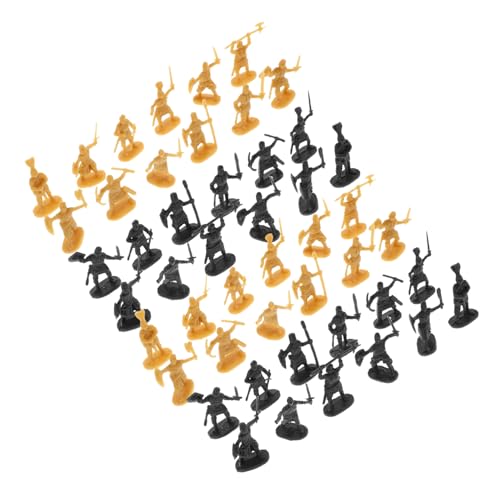 Kisangel 400 Stück Mittelalterliche Miniatur Ritterfiguren aus Robustem Kunststoff Detailreiche Soldatenmodelle für Historische Spielsets Partydekoration und Tortendeko für Sammler und von Kisangel