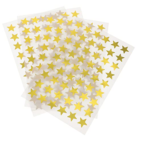 Kisangel 40Blätter Sternaufkleber aus Aluminiumfolie Selbstklebende Belohnungssticker für Schule Zuhause und Bastelprojekte Goldene Sternaufkleber für Motivation Kisangel 40Blätter Sternaufkleber aus Aluminiumfolie Selbstklebende Belohnungssticker für Schule Zuhause und Bastelprojekte Goldene Sternaufkleber für Motivation von Kisangel