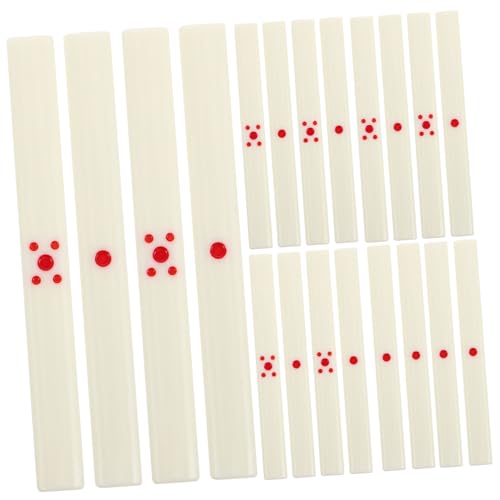 Kisangel 44 Stück Teiliges Mahjong Zubehörset mit Punktestäben für Traditionelle Mahjong Spiele Hochwertige Spielorganisation und Elegantes Design für Familienunterhaltung Kisangel 44 Stück Teiliges Mahjong Zubehörset mit Punktestäben für Traditionelle Mahjong Spiele Hochwertige Spielorganisation und Elegantes Design für Familienunterhaltung von Kisangel