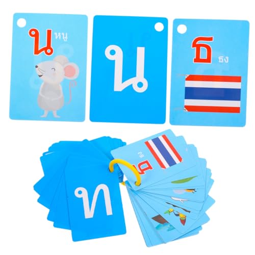 Kisangel 45 Stück Lernkarten für Kleinkinder Thai Sprachkarten zur Frühen Sprachentwicklung für Spielerischen Erwerb von Vokabeln für Jahren Kisangel 45 Stück Lernkarten für Kleinkinder Thai Sprachkarten zur Frühen Sprachentwicklung für Spielerischen Erwerb von Vokabeln für Jahren von Kisangel