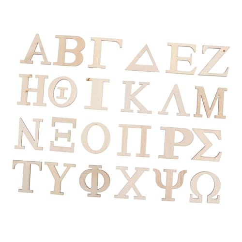 Kisangel 48 Stück Brief Lernen Holzstück Griechisches Griechisches Paddel Griechische Partydekorationen Buchstaben Aus Pappmaché Buchstabenfliesen Zum Basteln Beige Hölzern Kisangel 48 Stück Brief Lernen Holzstück Griechisches Griechisches Paddel Griechische Partydekorationen Buchstaben Aus Pappmaché Buchstabenfliesen Zum Basteln Beige Hölzern von Kisangel