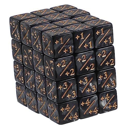Kisangel 48-Teiliges Set Plus- und Minuswürfel Gegen Spiel Kartenspiele, Token-Würfel Riese Spielschalter Gegen Würfel schwarz sterben d6 Gegenwürfel Spielwürfel Acryl Black Kisangel 48-Teiliges Set Plus- und Minuswürfel Gegen Spiel Kartenspiele, Token-Würfel Riese Spielschalter Gegen Würfel schwarz sterben d6 Gegenwürfel Spielwürfel Acryl Black von Kisangel