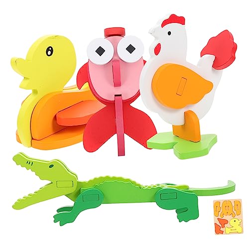 Kisangel 4Sätze Holz Tier Puzzle Teiliges Formanpassungs Für Fördert Kognitive Fähigkeiten Hand Auge Koordination Und Kreatives Lernen Für Kleinkinder Und Kisangel 4Sätze Holz Tier Puzzle Teiliges Formanpassungs Für Fördert Kognitive Fähigkeiten Hand Auge Koordination Und Kreatives Lernen Für Kleinkinder Und von Kisangel
