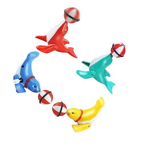 Kisangel 4Stücke Aufziehspielzeug Seelöwen Lustige Uhrwerkspielzeuge für Bewegung ohne Batterien für Partys Dekoration Fördert Krabbeln und Laufen Kisangel 4Stücke Aufziehspielzeug Seelöwen Lustige Uhrwerkspielzeuge für Bewegung ohne Batterien für Partys Dekoration Fördert Krabbeln und Laufen von Kisangel