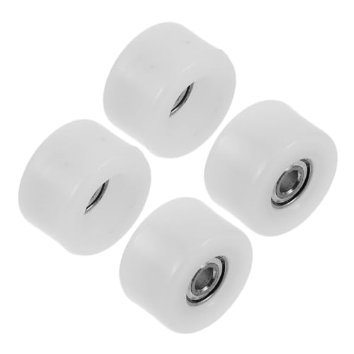 Kisangel 4Stücke Fingerskateboard mit Lagern Wiederverwendbare und Stabile Mini Skateboard Zubehörteile für Einfachen Austausch und Verbessertes Skaten Lebendigen Farben von Kisangel