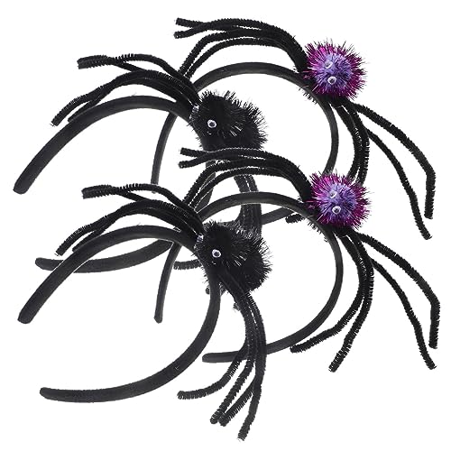 Kisangel 4Stücke Halloween Spinnen Stirnbänder Kostüm Accessoires für Partys und Fotos aus Weichem Material Vielseitig und Einfach Kombinierbar für Halloween Dekoration Kisangel 4Stücke Halloween Spinnen Stirnbänder Kostüm Accessoires für Partys und Fotos aus Weichem Material Vielseitig und Einfach Kombinierbar für Halloween Dekoration von Kisangel