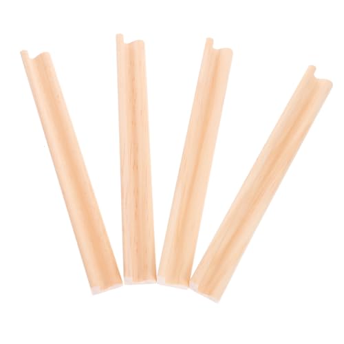 Kisangel 4Stücke Holzständer für Domino Spiele Teiliges zur Präsentation von Alphabetkarten und Domino Fliesen Stabiler und Praktischer DIY Holzornament Halter Kisangel 4Stücke Holzständer für Domino Spiele Teiliges zur Präsentation von Alphabetkarten und Domino Fliesen Stabiler und Praktischer DIY Holzornament Halter von Kisangel