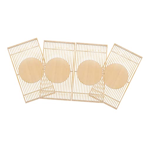 Kisangel 4Stücke Miniaturbildschirm Modell Zubehör Für Mini Häuser Dekorative Chinesische Stil Requisite Für Puppenhaus Und Mikrolandschaften Inspiriert Fantasie Kisangel 4Stücke Miniaturbildschirm Modell Zubehör Für Mini Häuser Dekorative Chinesische Stil Requisite Für Puppenhaus Und Mikrolandschaften Inspiriert Fantasie von Kisangel