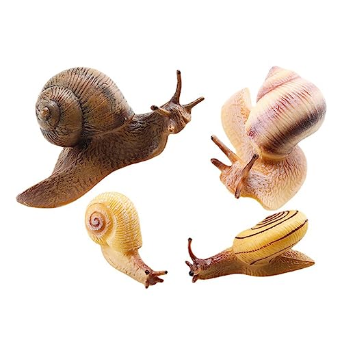Kisangel 4Stücke Schneckenmodell Tiere Frühkindlichen Bildung Realistische Dekoration für Cake Topper und Kreative Lernspiele Kisangel 4Stücke Schneckenmodell Tiere Frühkindlichen Bildung Realistische Dekoration für Cake Topper und Kreative Lernspiele von Kisangel