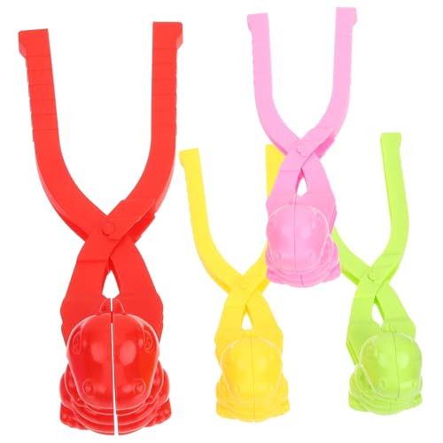 Kisangel 4Stücke Schneeballformen Tragbares Cartoon Für Schneeballhersteller Dinosaurier Design Winterspielzeug Für Draußen Kisangel 4Stücke Schneeballformen Tragbares Cartoon Für Schneeballhersteller Dinosaurier Design Winterspielzeug Für Draußen von Kisangel