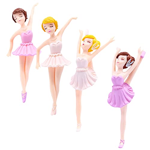 Kisangel 4Stücke Teiliges Ballerina Figuren Für Kuchen Elegante Tortendekoration Für Geburtstagsfeiern Und Exquisite Ballerina Statuen Für Partys Langlebige Kisangel 4Stücke Teiliges Ballerina Figuren Für Kuchen Elegante Tortendekoration Für Geburtstagsfeiern Und Exquisite Ballerina Statuen Für Partys Langlebige von Kisangel